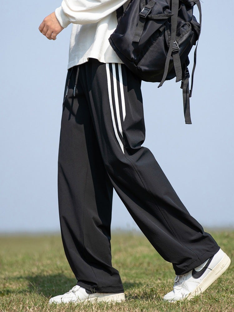 New 75D Double Line Plaid Four-Sided Casual Trousers Waterproof Windproof Casual Pants Couple Outdoor Rush Pants - Image 4