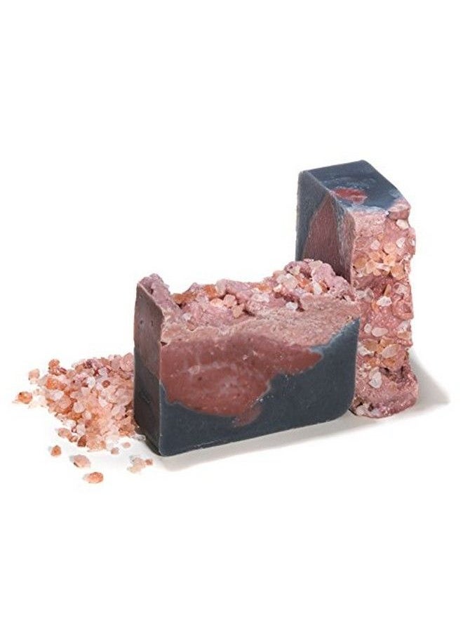 Falls River Soap Company - Charcoal Himalayan Pink Salt Soap Bar (4Oz) Oily Skin Acne Treatment Handmade Soap Essential Oils Organic L By - Image 1