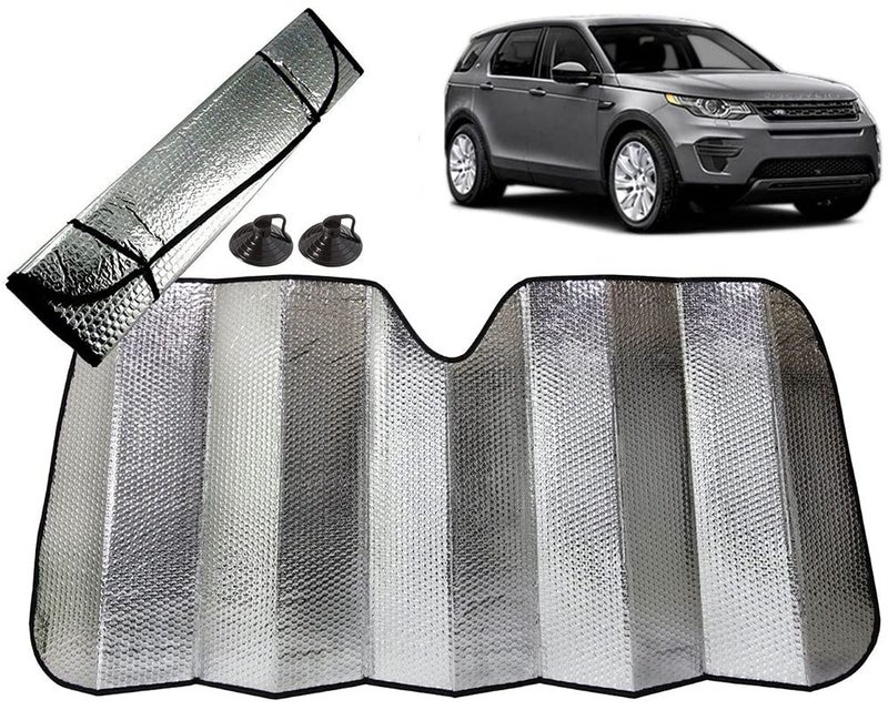 Selifaur - 60x130 cm Foldable Auto Front/Rear Window Car Windshield Sun Shade for Land Rover Discovery Sport - Image 1