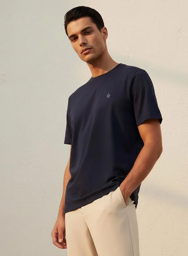 إمبيرور Emperor Men Regular Fit Crew Neck Short Sleeve T-shirt