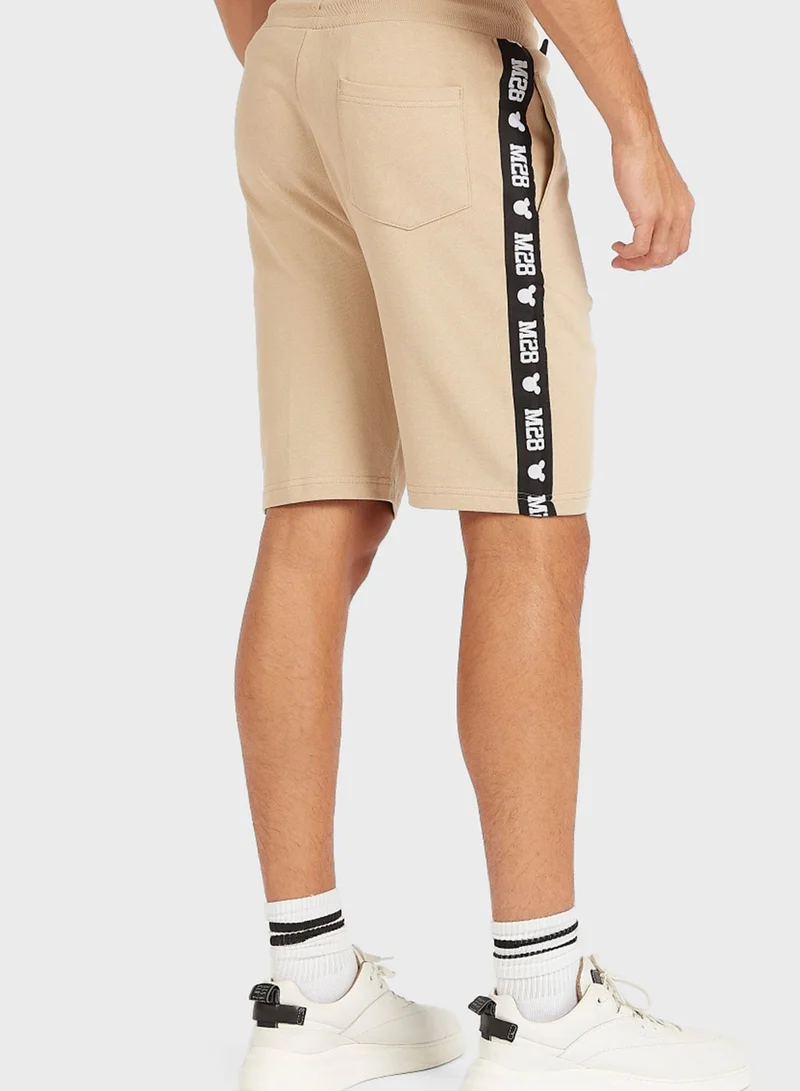SP Characters Mickey Mouse Side Tape Shorts