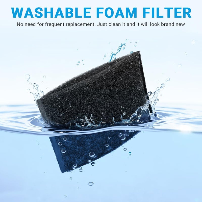 Zibopon 4 Pack 90585 Foam Sleeve Filter Fit for Shop Vac 5 Gallon and Above Wet/Dry Vacuum, Part# 9058500, 9058508, 9058511, 9058527, 9058533, Type R - Image 5