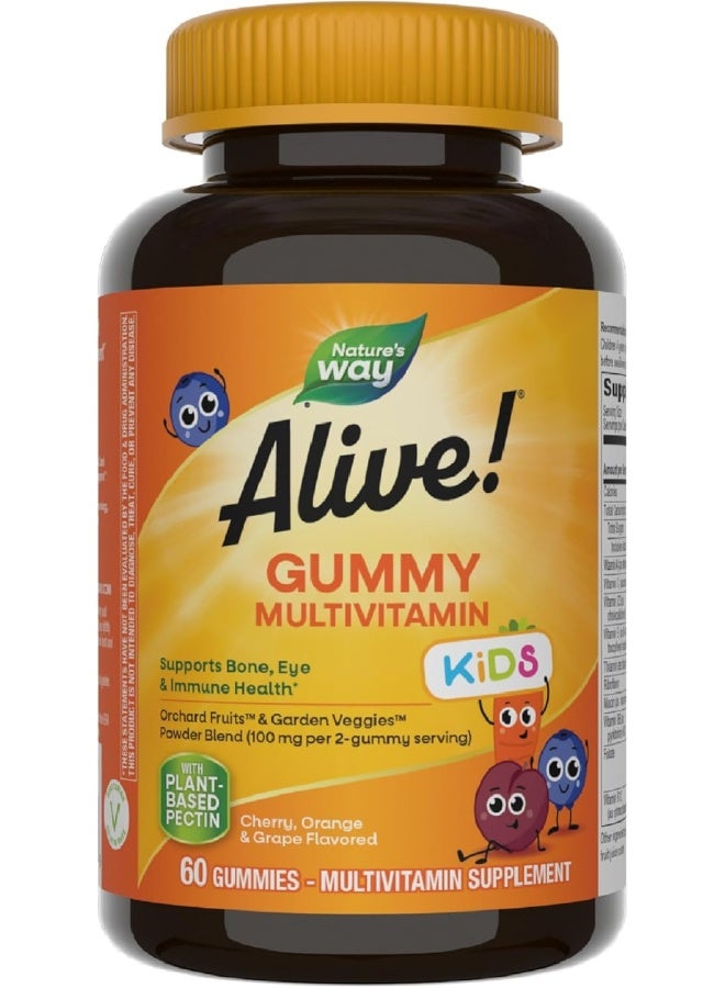 Nature's Way Kids Gummy Multivitamin, 60 Gummies Packaging May Vary - Image 1
