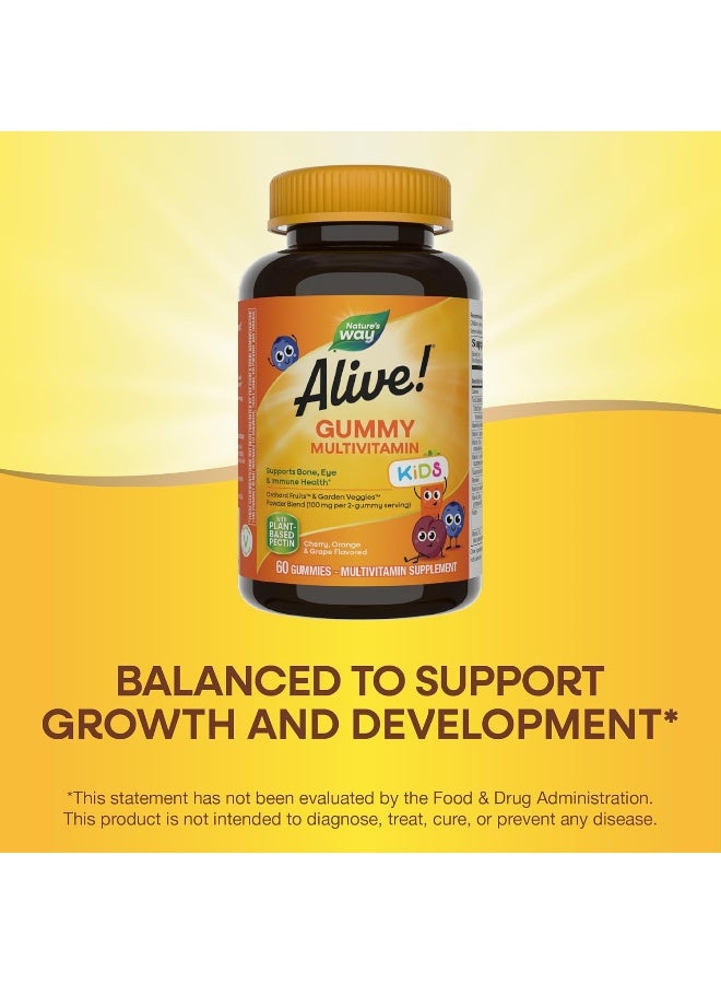 Nature's Way Kids Gummy Multivitamin, 60 Gummies Packaging May Vary - Image 3