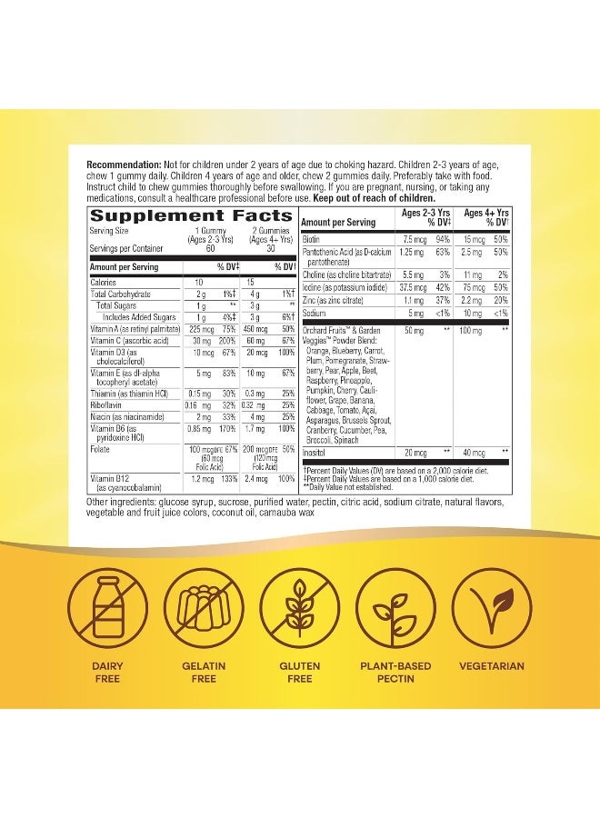 Nature's Way Kids Gummy Multivitamin, 60 Gummies Packaging May Vary - Image 5