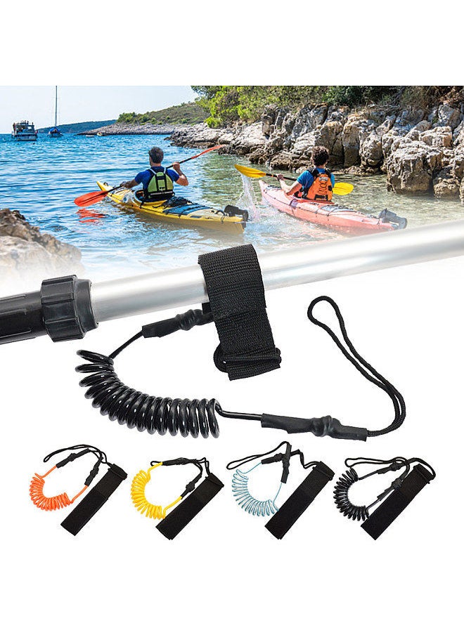 Generic - Kayak Paddle Board Leash SUP Paddle Stretchable Leash Kayak Surfboard Safety Rope Paddle Anti Lost Leash - Image 1