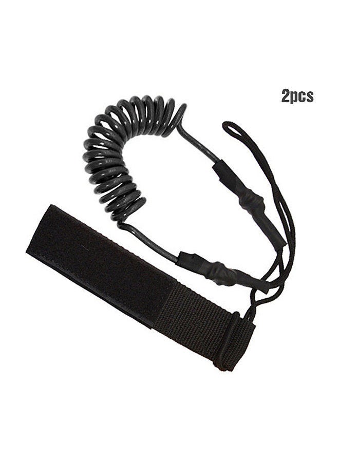 Generic - Kayak Paddle Board Leash SUP Paddle Stretchable Leash Kayak Surfboard Safety Rope Paddle Anti Lost Leash - Image 1