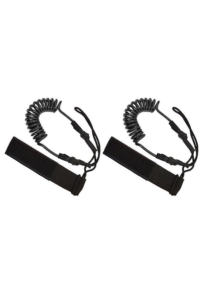 Generic - Kayak Paddle Board Leash SUP Paddle Stretchable Leash Kayak Surfboard Safety Rope Paddle Anti Lost Leash - Image 1
