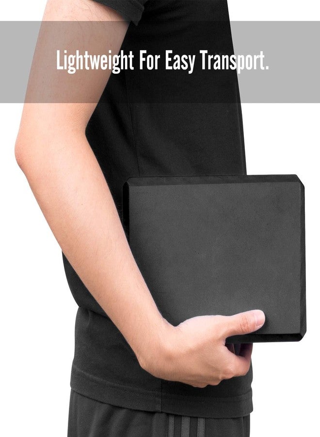 Gaiam كتلة يوغا من جايام - مصنوعة من رغوة إيفا خالية من اللاتكس - سطح ناعم غير قابل للانزلاق مع حواف مائلة لليوغا، البيلاتس، التأمل - ملحقات يوغا لتحقيق الاستقرار، التوازن، وتعميق التمددات - Image 5