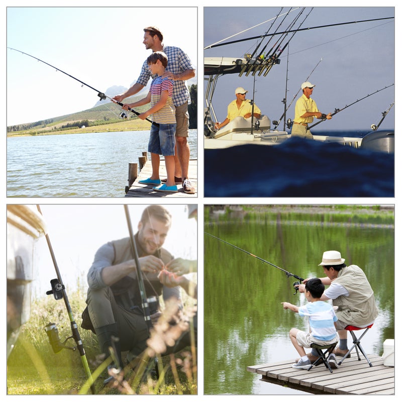 YOLO Fish Alarm: 2 Styles Sturdy Durable Plastic - Water-Resistant LED Light Loud Sound Bite Indicator for Anglers Fishing - Image 4
