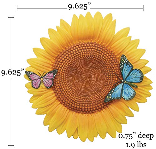Spoontiques - Garden Décor - Sunflower Stepping Stone - Decorative Stone for Garden - Image 4