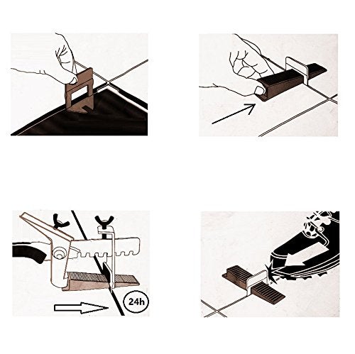 Xgunion Tile Leveling System Reusable Wedges - 300 Pcs - Image 5