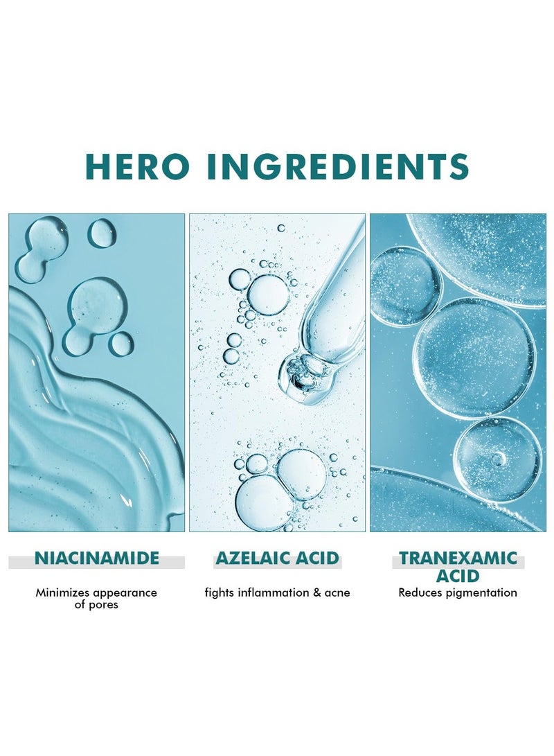 CONSCIOUS CHEMIST Kojic Acid Face Cream | 50g | Azelaic Acid Cream, Face Cream for Men & Women, Niacinamide & Tranexamic Acid, Anti Pigmentation Cream, Reduce Dark Spots, All Skin Type - Trubiom - Image 4
