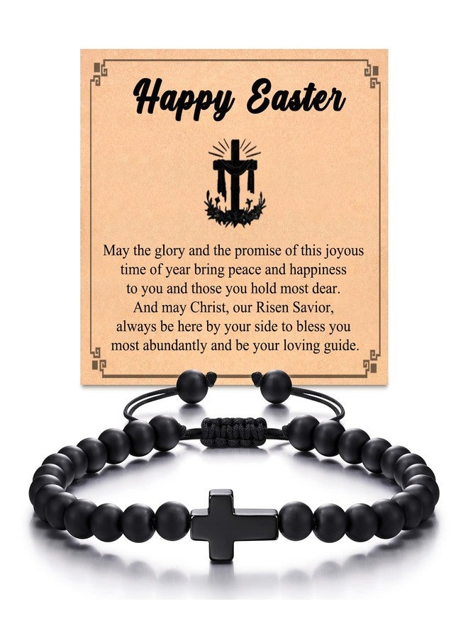 Tarsus Easter Basket Stuffers for Men Teen Boy, Easter Gifts for Men Teens, Cross Bracelet Religious Christian Gifts Basket Essentials for Adults - Image 1