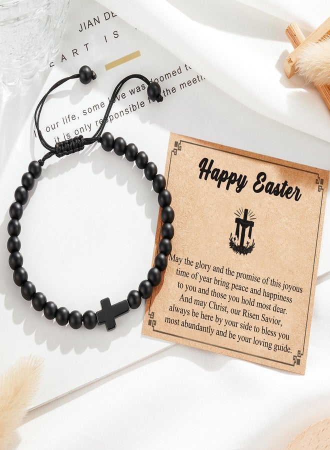 Tarsus Easter Basket Stuffers for Men Teen Boy, Easter Gifts for Men Teens, Cross Bracelet Religious Christian Gifts Basket Essentials for Adults - Image 2