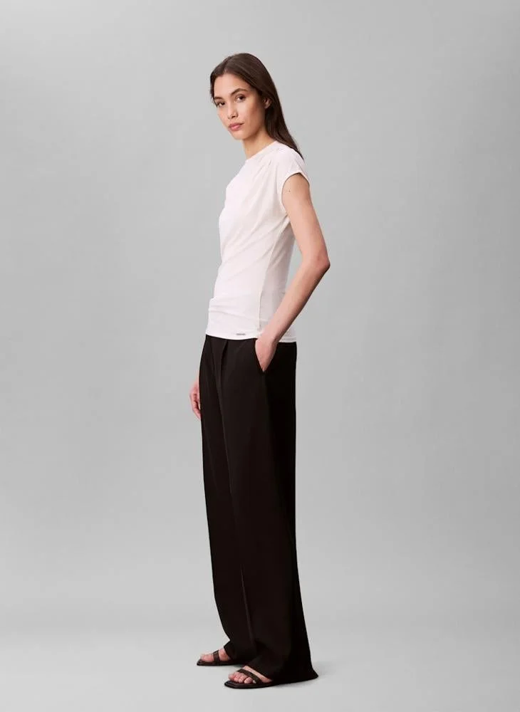 Calvin Klein  Casual Crew Neck T-Shirt for Women | Best Price UAE