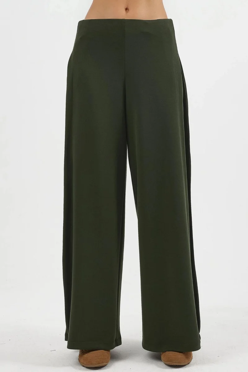 BUSEM Wide Leg Pleated Pants