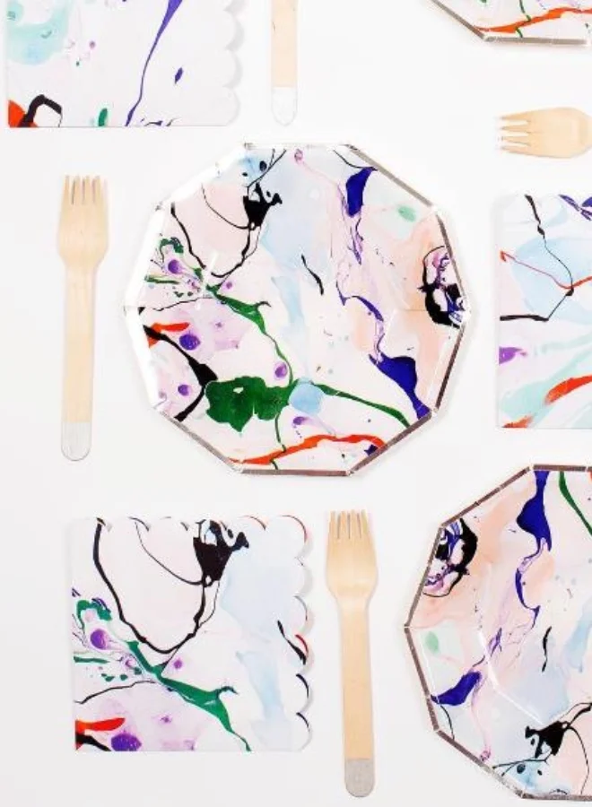 Meri Meri Marble Small Napkin