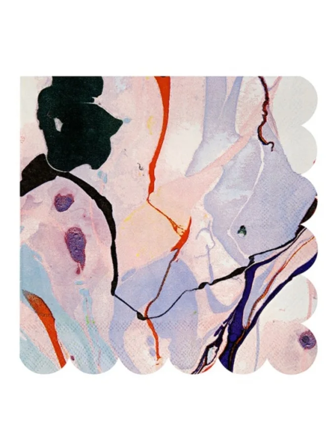 Meri Meri Marble Small Napkin