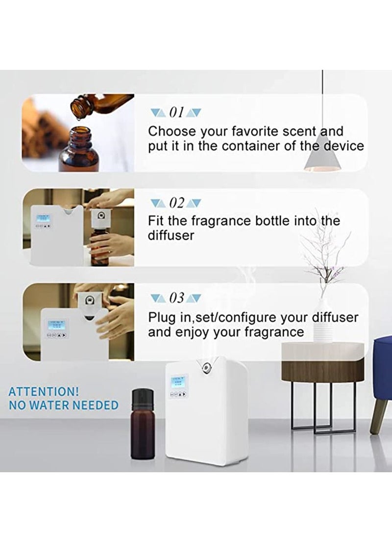 Arabest - Smart Scent Air Machine with Nebulizing Professional Waterless Essential Oil Diffuser 300ML Aroma Diffuser Air Purifier HVAC Scent Diffuser for Essential Oils for Room Office Spa - Image 1