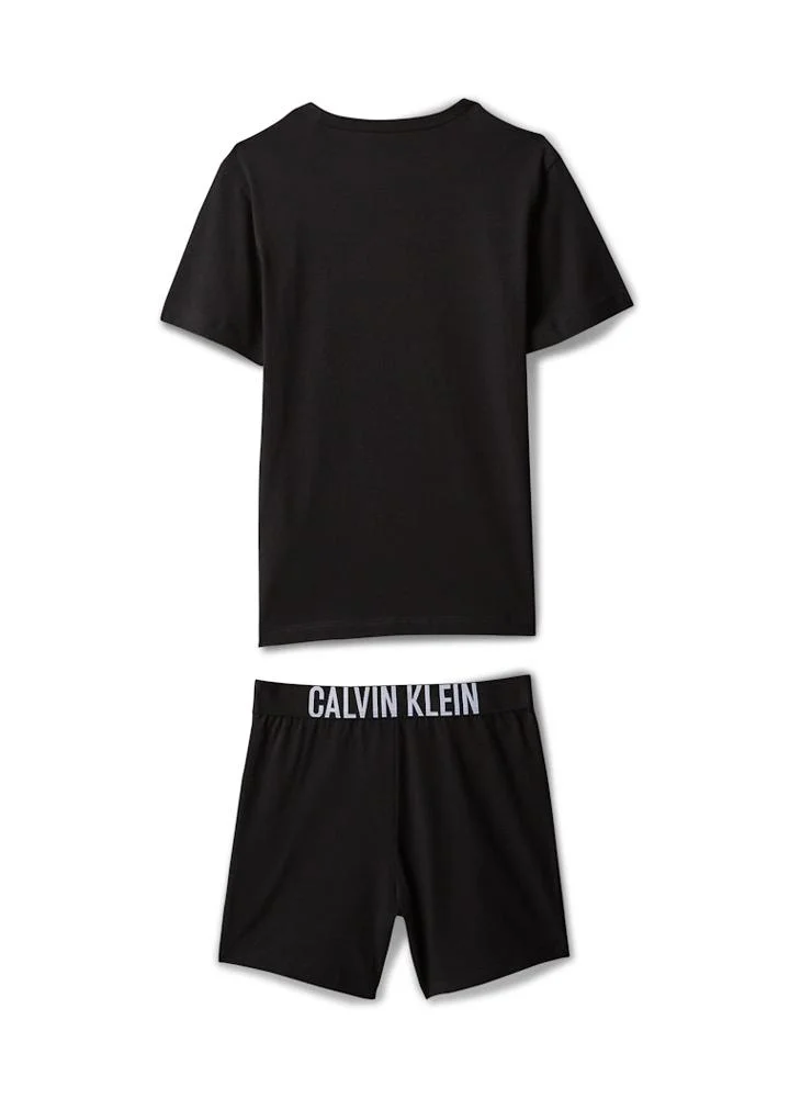 Calvin Klein Jeans Youth Knit Short Sleeve T-Shirt & Shorts Set