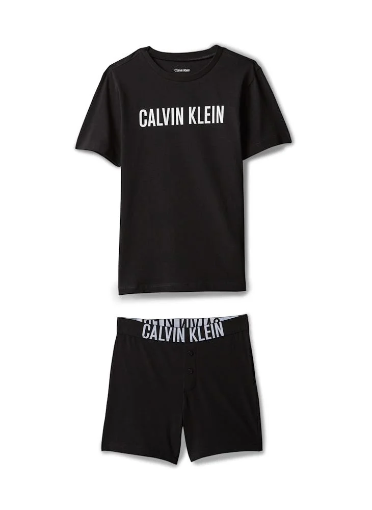 Calvin Klein Jeans Youth Knit Short Sleeve T-Shirt & Shorts Set