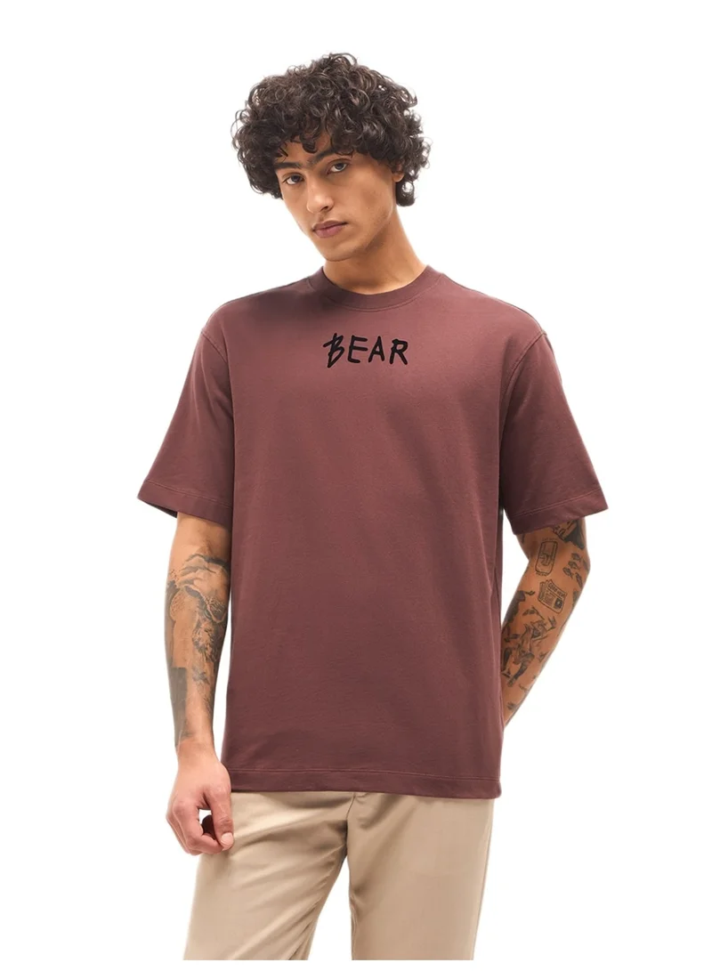 THE BEAR HOUSE Men’s Cotton T-Shirt – Soft, Breathable & Comfortable, Perfect for Casual Wear, Ideal for Everyday & Summer