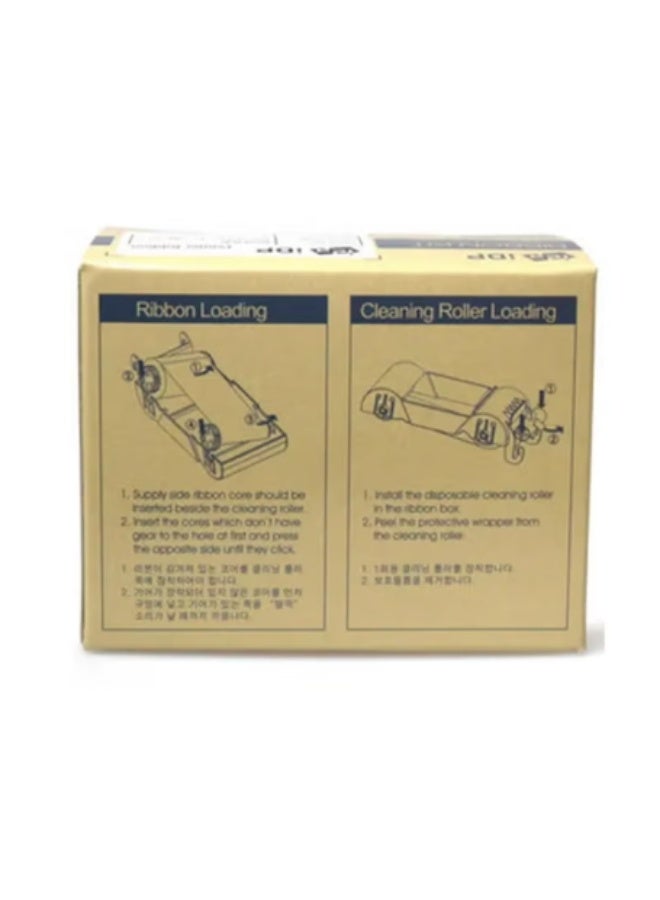 IDP SOLID EDP Smart-30 and Smart-50 Series ID Printer Ink - Ymcko Full Color Ribbon with Cleaning Reel, 250 Cards/Roll (650634) 9.8 X 8.1 X 5.99 Colorful - Image 5