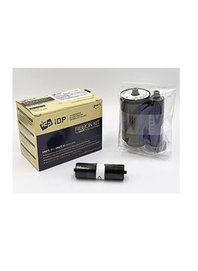 IDP SOLID EDP Smart-30 and Smart-50 Series ID Printer Ink - Ymcko Full Color Ribbon with Cleaning Reel, 250 Cards/Roll (650634) 9.8 X 8.1 X 5.99 Colorful - Image 3
