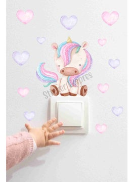 Sticker Express Cute Unicorn and Hearts U1 Socket Top Sticker - pzsku/Z19E4F6CDAFE238A26044Z/45/_/1725724560/9326e8fe-699a-4b91-9aaa-ddaf94727847