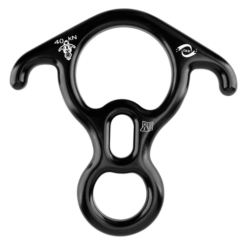 Flife F.Life Aerial Silk Hardware Kit-Heavy Duty 30 kN Rescue Figure 8 & 30 KN Swivel & 25 KN Steel Carabiners Yoga Hammock Rigging 360 Spin Rotational Device - Image 5