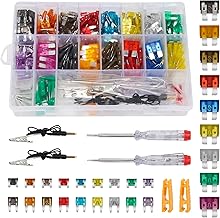 Coolrunner 306Pcs Car Fuses Assortment Kit  Fuses Assortment Kit Blade Type Automotive Fuses Assortment Kit, Standard, - Image 1