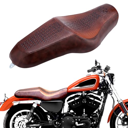 Rich Choices Black Motorcycle Driver Passenger Two Up Seat for Harley Sportster 883 1200 48 72 - Image 2