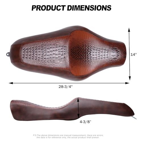 Rich Choices Black Motorcycle Driver Passenger Two Up Seat for Harley Sportster 883 1200 48 72 - Image 4