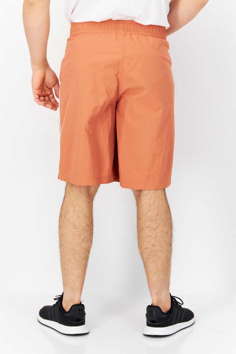 adidas Originals Men Sportswear Fit Brand Logo Training Shorts, Brown  - Image 4
