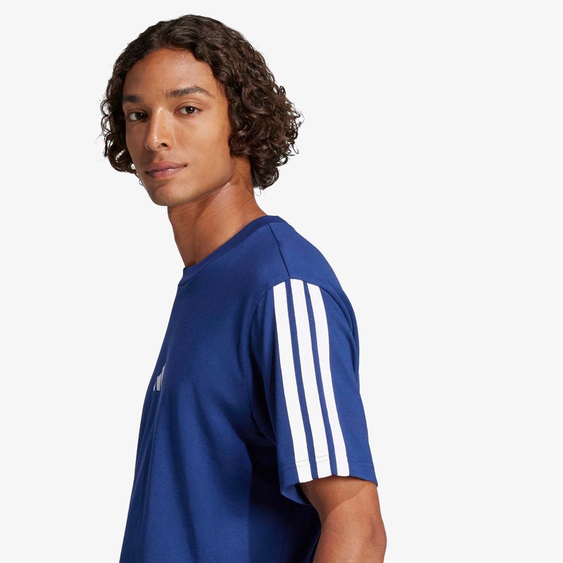 Adidas Essentials 3-Stripes Single Jersey T-Shirt - Image 5