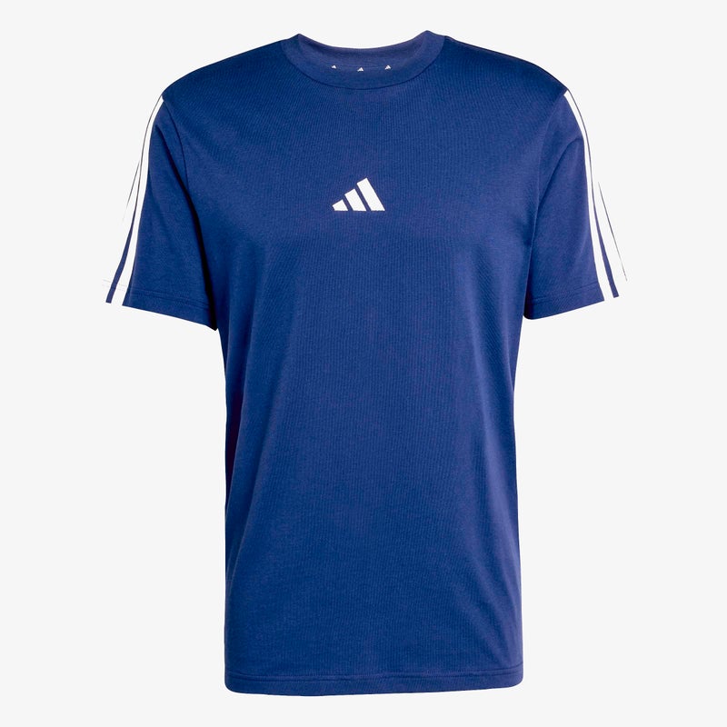Adidas Essentials 3-Stripes Single Jersey T-Shirt - Image 1