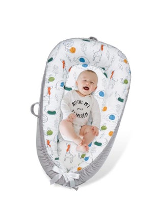 Cotton Baby Nest with Full Zipper – Adjustable & Portable for Newborns - pzsku/Z19E580F8AC43FC55083AZ/45/_/1742207684/dbeed1e9-7fd2-441f-b1a3-710e9ebe19e6
