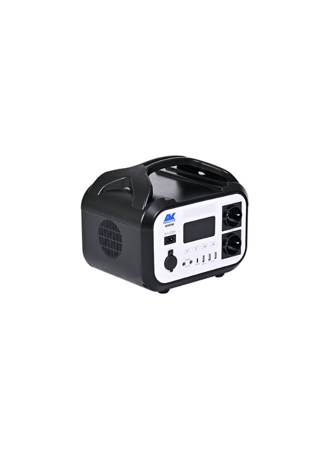 AK Power 600W Portable Power Station,600Wh Lithium Battery, Solar Generator, 15W Wireless Charging for Outdoor Camping - Image 2