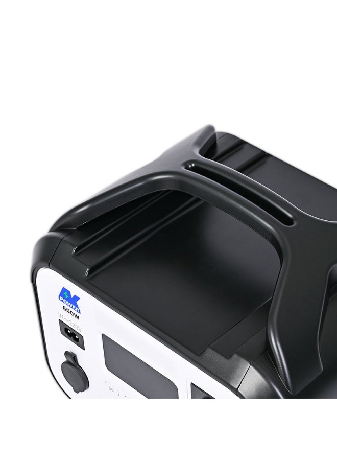 AK Power 600W Portable Power Station,600Wh Lithium Battery, Solar Generator, 15W Wireless Charging for Outdoor Camping - Image 5