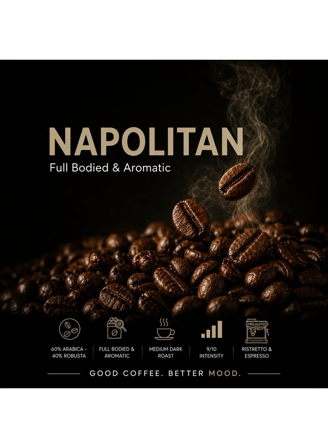 Mood Espresso حبوب القهوة المحمصة نابوليتان، 1000 جرام - Image 5