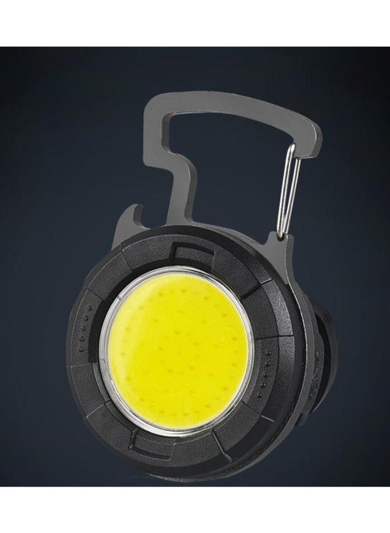 Outdoor camping light emergency multi-function portable USB mini keychain light high-bright repair light work light - Image 2