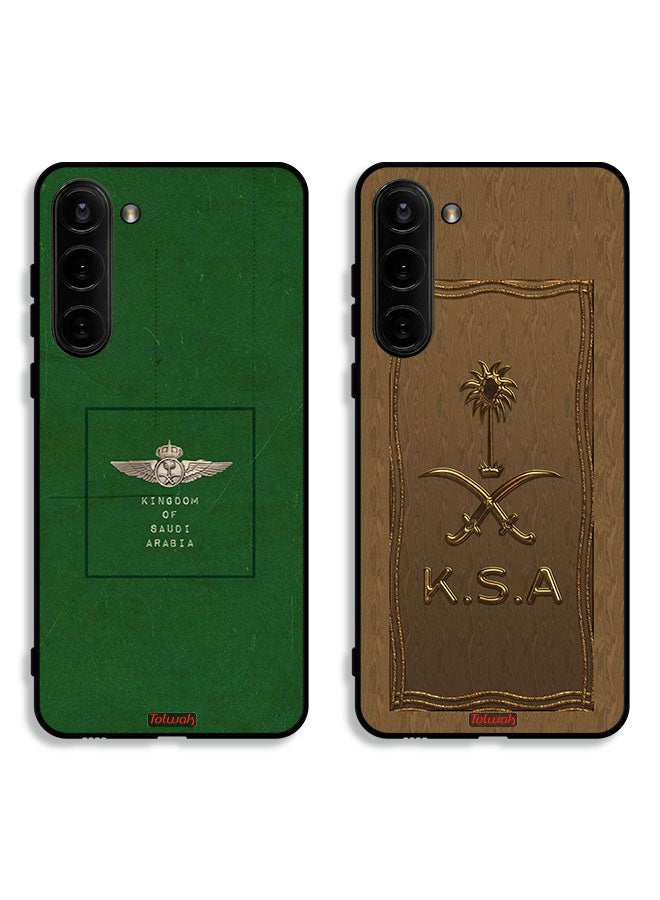 Tolwak Two Cases For Samsung Galaxy S23 Plus 5G Protective Covers Kingdom of Saudi Arabia  - Image 1