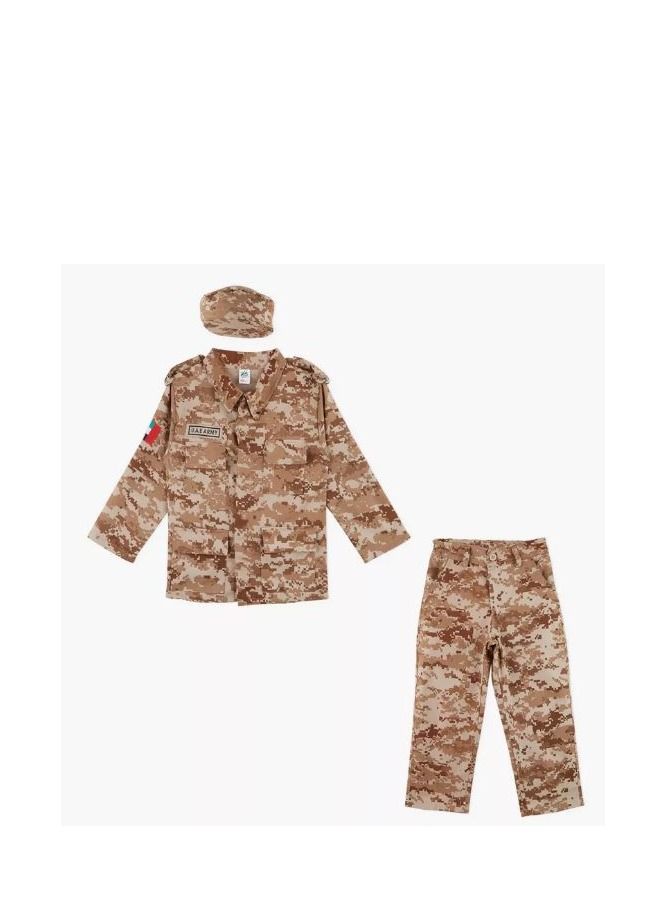 UAE Army Costume Set For Kids For 6 To 8 Years Age
