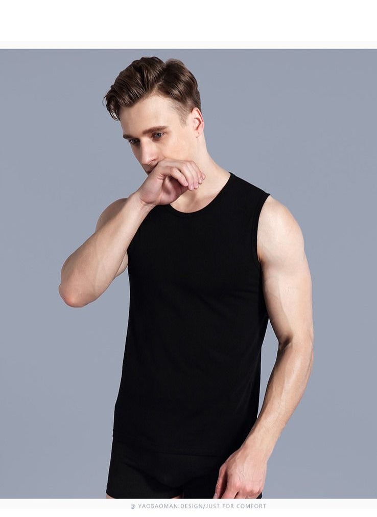 Y&D 3-Piece Men's Tank Tops Vest Workout Dry Fit Sleeveless Gym Muscle Shirt  - Image 4