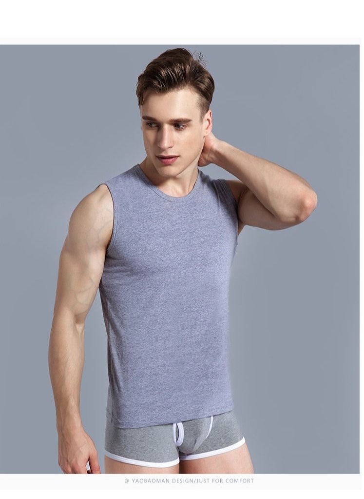 Y&D 3-Piece Men's Tank Tops Vest Workout Dry Fit Sleeveless Gym Muscle Shirt  - Image 5