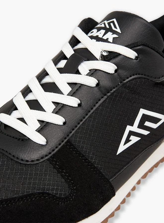 Oaklan by Shoexpress BLACK Men Lace-Up Ankle Sneakers for Men | Best Price UAE