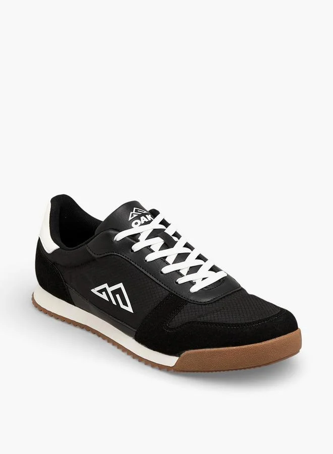 Oaklan by Shoexpress BLACK Men Lace-Up Ankle Sneakers for Men | Best Price UAE