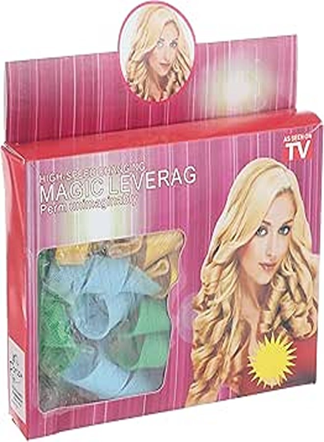 Magic Leverag Curlers Hair Roller Set - Multicolor