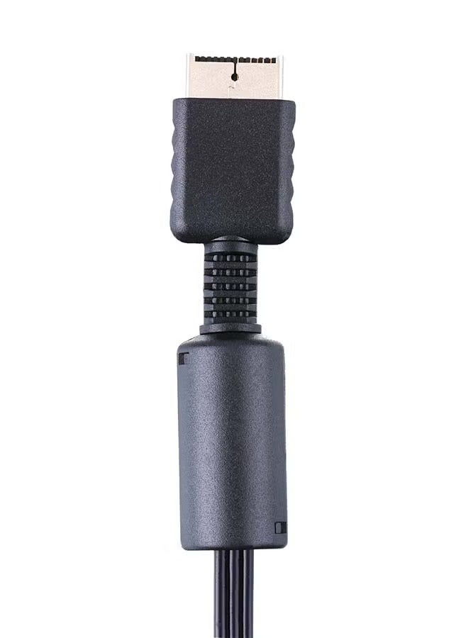 Audio Video Cable For Sony PS/PS2/PS3 Black/White/Red - Image 3